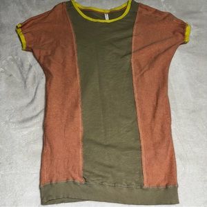 Women’s Anthropologie Daily Practice knit tunic multicolored dress Size Small